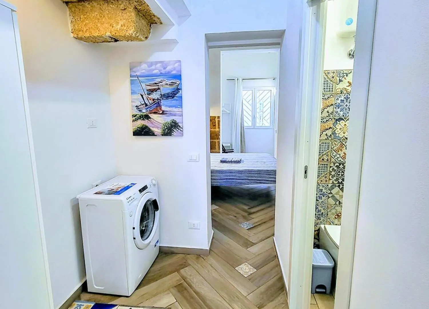 Seafront House Gabbiano Blu Daire Santa Flavia