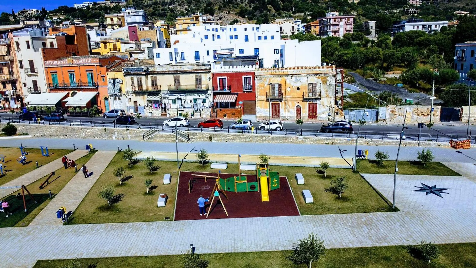 Seafront House Gabbiano Blu Daire Santa Flavia